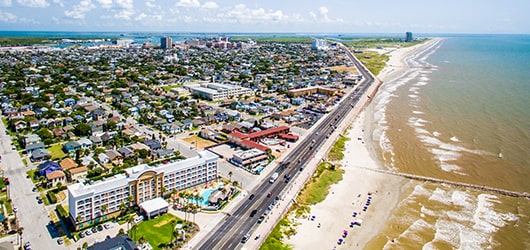 Areas We Serve Galveston